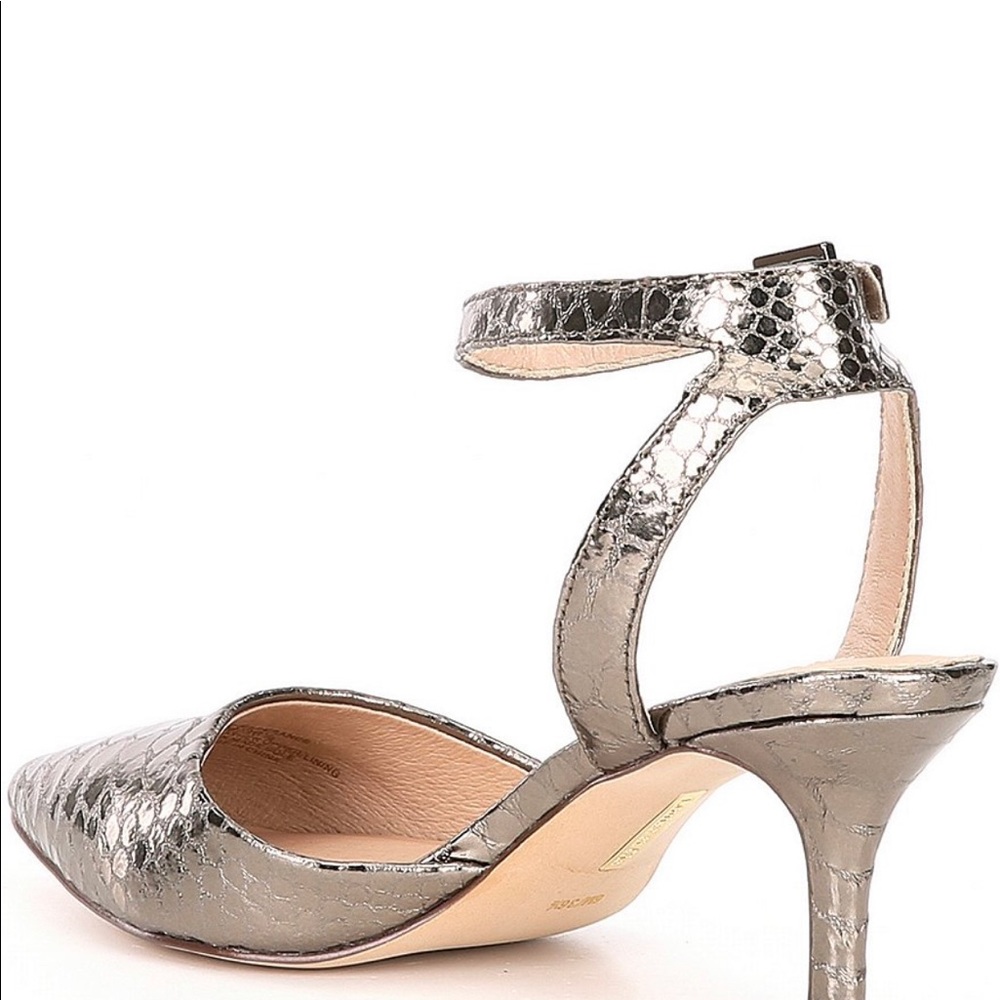 🆕 Louise et Cie Esperance Metallic Snake Pump - Picture 3 of 8